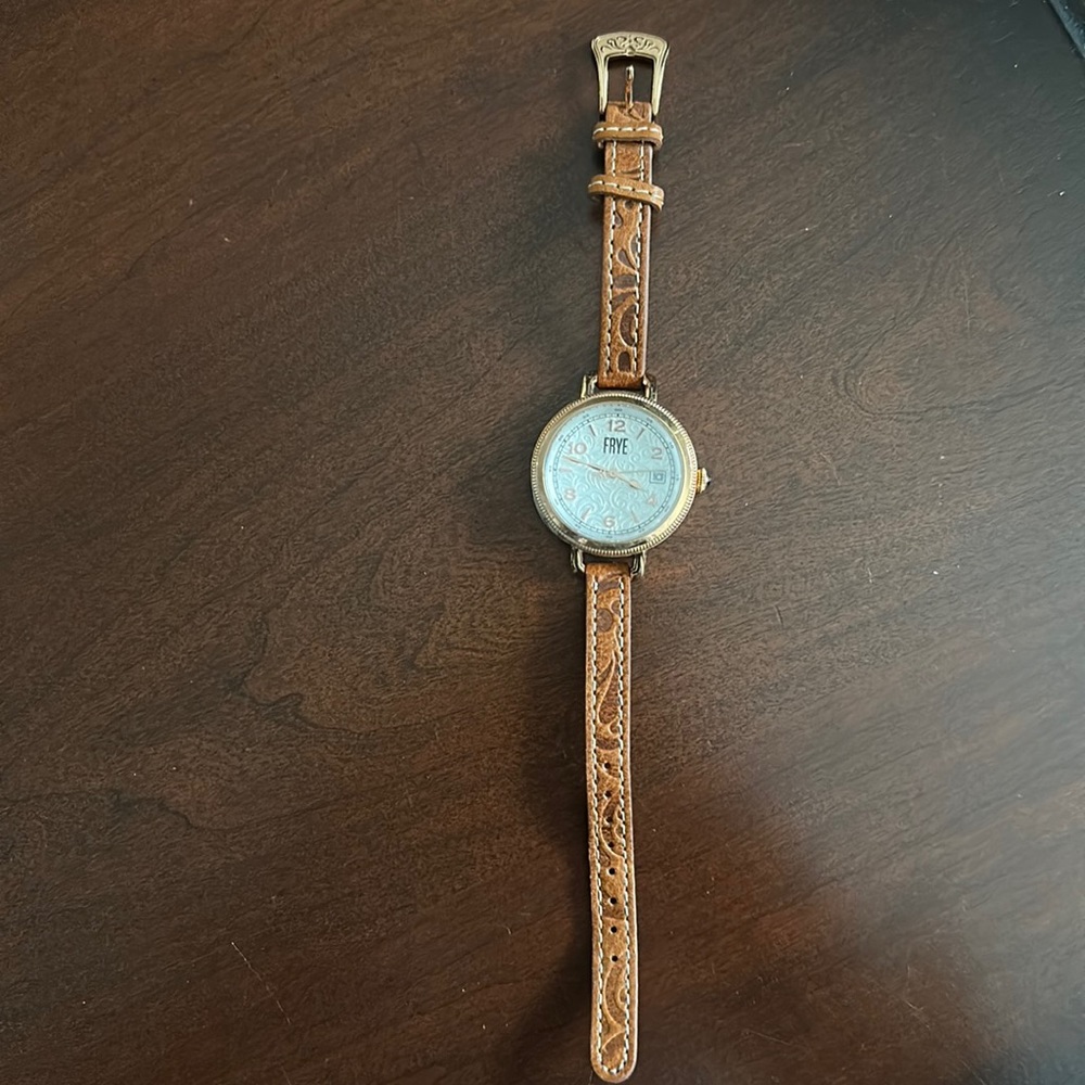 Never worn Frye watch